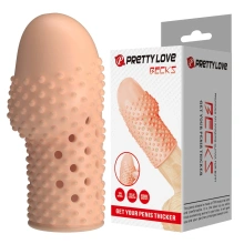 Nakładka na Penisa Penis Sleeve – Becks (flesh) Pretty Love | 100% ORYGINAŁ| DYSKRETNA PRZESYŁKA
